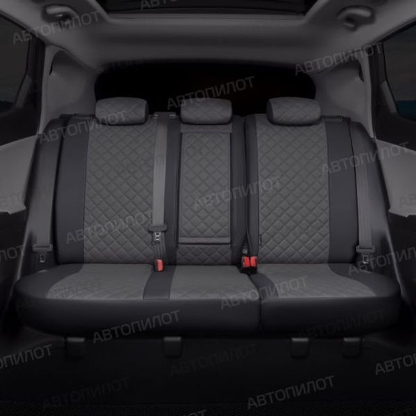 Чехлы Автопилот Экокожа Ромб на Hyundai Grand Starex 9 мест 2007-2020 г.в. Чехлы Автопилот Экокожа Ромб на Hyundai Grand Starex 9 мест 2007-2020 г.в.