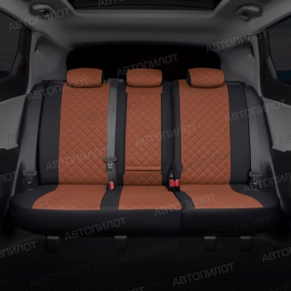 Чехлы Автопилот Экокожа Ромб на Hyundai Grand Starex 9 мест 2007-2020 г.в. Чехлы Автопилот Экокожа Ромб на Hyundai Grand Starex 9 мест 2007-2020 г.в.