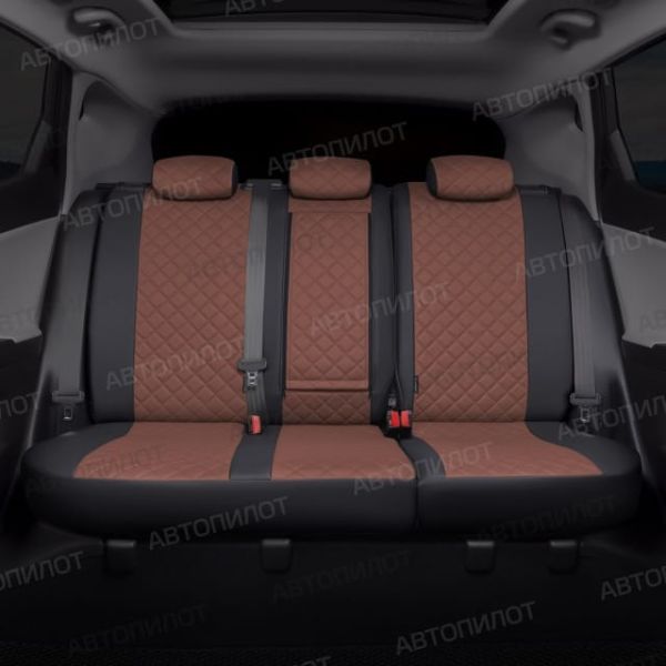 Чехлы Автопилот Экокожа Ромб на Hyundai Grand Starex 9 мест 2007-2020 г.в. Чехлы Автопилот Экокожа Ромб на Hyundai Grand Starex 9 мест 2007-2020 г.в.