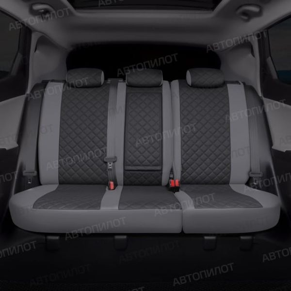 Чехлы Автопилот Экокожа Ромб на Hyundai Grand Starex 9 мест 2007-2020 г.в. Чехлы Автопилот Экокожа Ромб на Hyundai Grand Starex 9 мест 2007-2020 г.в.