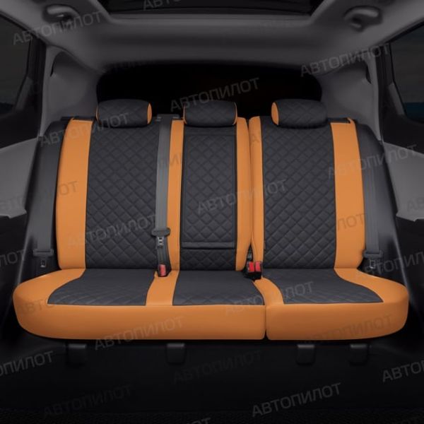 Чехлы Автопилот Экокожа Ромб на Hyundai Grand Starex 9 мест 2007-2020 г.в. Чехлы Автопилот Экокожа Ромб на Hyundai Grand Starex 9 мест 2007-2020 г.в.