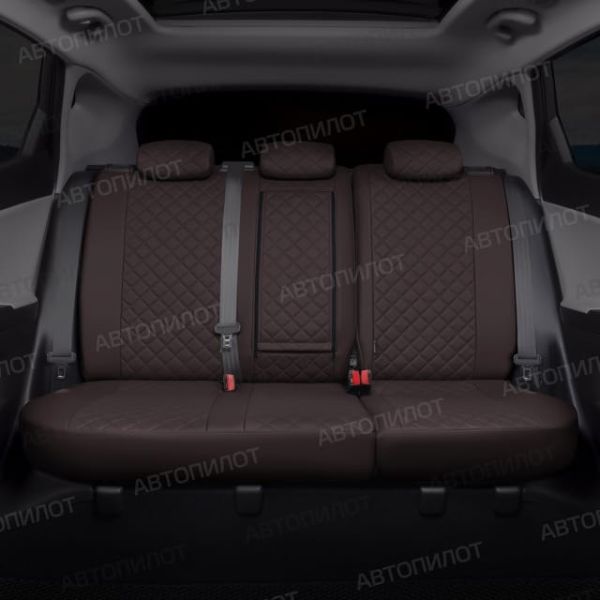 Чехлы Автопилот Экокожа Ромб на Hyundai Grand Starex 9 мест 2007-2020 г.в. Чехлы Автопилот Экокожа Ромб на Hyundai Grand Starex 9 мест 2007-2020 г.в.