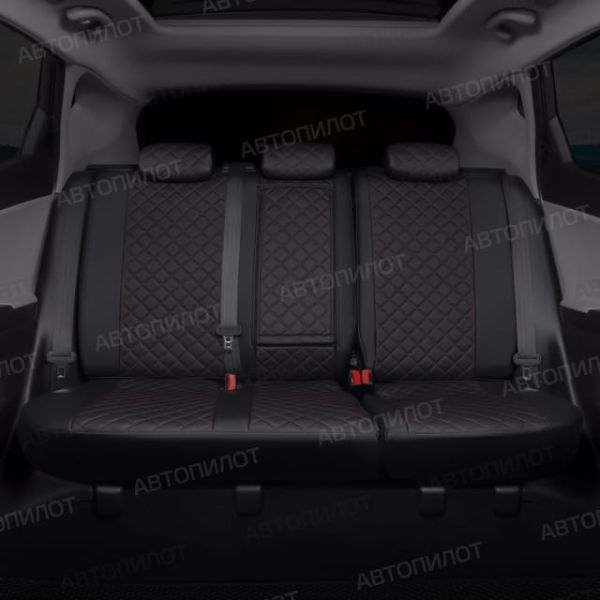 Чехлы Автопилот Экокожа Ромб на Hyundai Grand Starex 9 мест 2007-2020 г.в. Чехлы Автопилот Экокожа Ромб на Hyundai Grand Starex 9 мест 2007-2020 г.в.