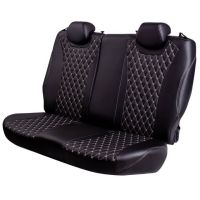 Чехлы Премиум Экокожа Байрон Ромб на Mitsubishi ASX (2010+) Чехлы Премиум Экокожа Байрон Ромб на Mitsubishi ASX (2010+)