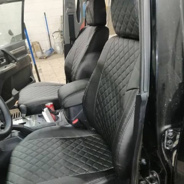 Чехлы Автопилот на Mitsubishi Pajero 3 (5 дверный) 2000-2006 г.в. Чехлы Автопилот на Mitsubishi Pajero 3 (5 дверный) 2000-2006 г.в.