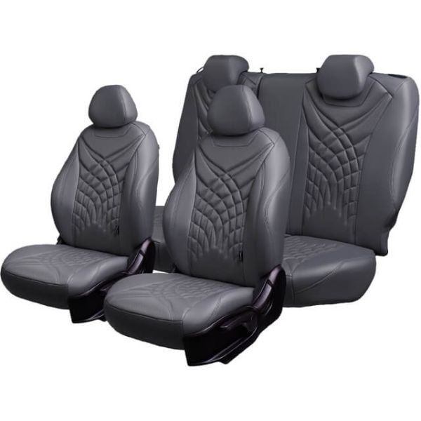 Чехлы Премиум Экокожа Байрон Президент|Жук на Chevrolet Cobalt с 2011+