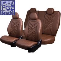 Чехлы Премиум Экокожа Байрон Президент|Жук на Daewoo Lanos Чехлы Премиум Экокожа Байрон Президент|Жук на Daewoo Lanos