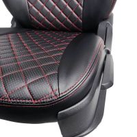 Чехлы Экокожа Ромб на Mitsubishi ASX Чехлы Экокожа Ромб на Mitsubishi ASX