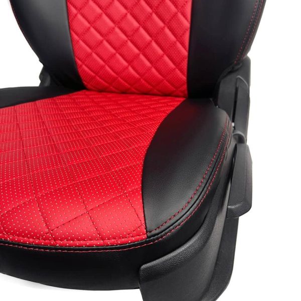 Чехлы Экокожа Ромб на Mitsubishi ASX Чехлы Экокожа Ромб на Mitsubishi ASX